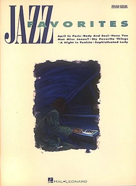 Jazz Favorites Sheet Music Piano Solo Songbook NEW 000292054