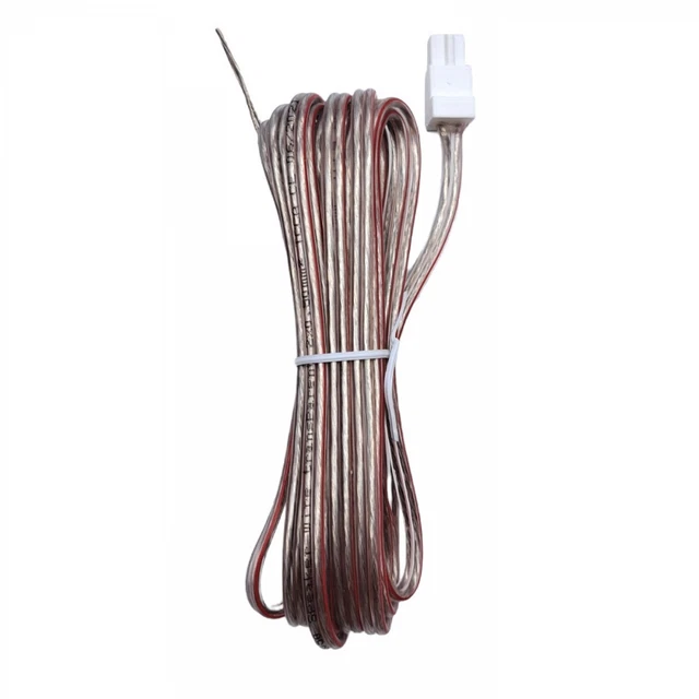 Cable Extensor De Altavoz 5 Metros Para Sony Sound Bar Y Subwoofer, Conectores Blancos, Compatible Con Varios Modelos