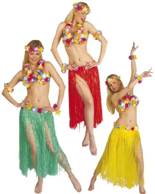 NET TOYS Gonna Hawaiana da Hula di Rafia Beige 78 cm Paglia Aloha Donna  sottana Hawaii Tropicale Caraibi - 78 cm : : Moda