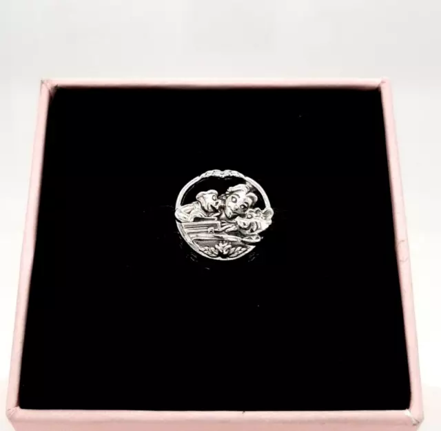 GENUINE PANDORA x DISNEY Beauty & the Beast Belle & Chip Charm 790060C00