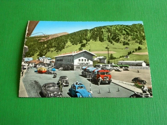 Cartolina Brennero / Brennerpass - Valico stradale - Entrata e uscita Italia  #1