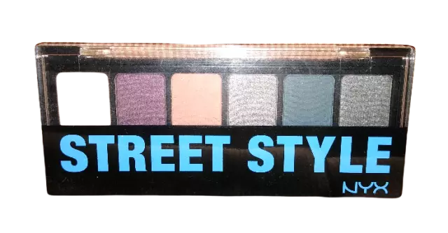 Brand New NYX 6 Colors Shadow Palette Street Style