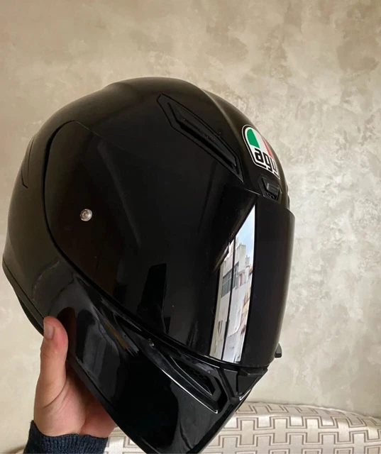 Replacement Helmet Visor Lens For AGV K1, K5, K3-SV Motorcycle Helmets - Pinlock Ready & Anti-Scratch