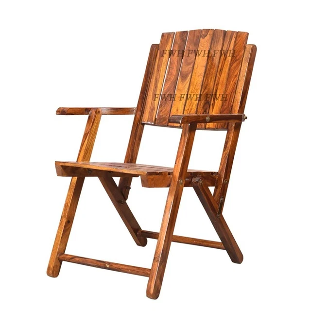 Macizo Sisu Madera de Teca Madera Silla Plegable para Interior Y Uso Exterior