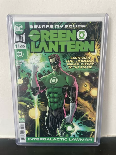 GREEN LANTERN #1 – Signed By Liam Sharp (GRANT MORRISON – DC 2019 1ST PRINT)