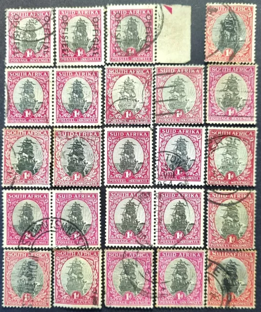 South Africa 1926-1933 Nice Deffinitive Stamps. Please See Descrption Bellow
