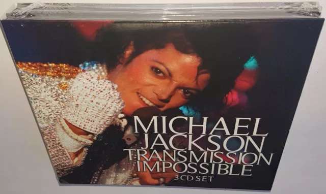 MICHAEL JACKSON TRANSMISSION IMPOSSIBLE (2017) BRAND NEW SEALED 3x CD SET