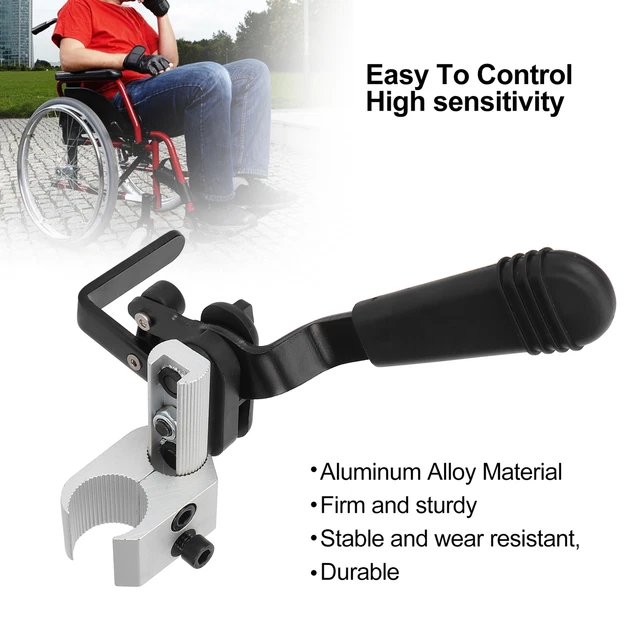 Freno de silla de ruedas portátil de aleación de aluminio para silla de ruedas freno de mano reemplazo de chw