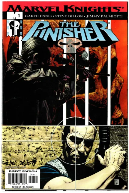 PUNISHER (vol.4) #1 - MARVEL COMICS, AUG. 2001 - GARTH ENNIS - STEVE DILLON