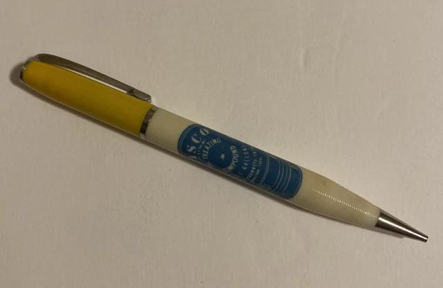 Vintage Visco Compound Advertising Pencil / Gerlach Barklow / Oilfield