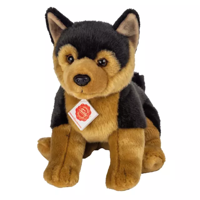 Teddy Hermann Schäferhund Welpe sitzend Hund 30 cm 91946 Kuscheltier Plüschtier