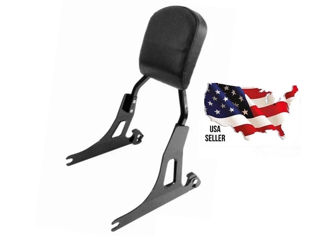 Sissy Bar Amovible Noir Pour Harley Touring - Compatible Street Glide, Road Glide, Road King 1997-2008 - 5