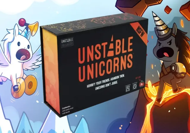 New & Sealed Unstable Unicorns Card Game NSFW 21+ card game + bundles available