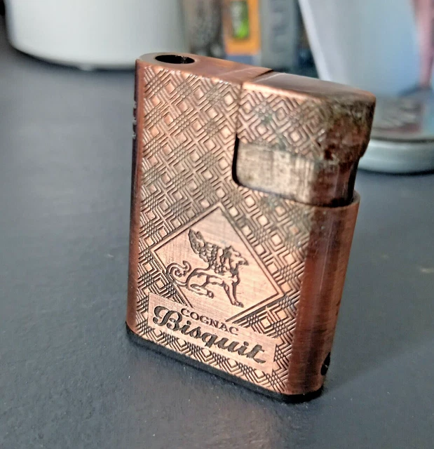 Briquet Ancien Cognac Bisquit Vintage