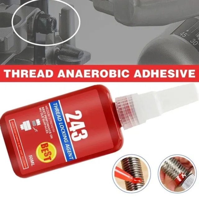 Fix Screw Glue 243 Glue Sealant Nut Compound Anti-loosening Locking Adhesive