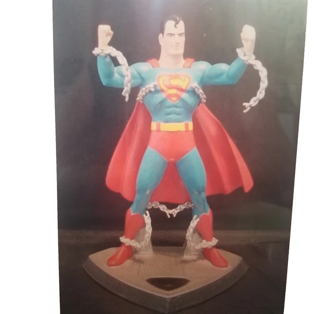 DC Golden Age 1940 Superman Hallmark Statue (1996) Limited Edition New Sealed