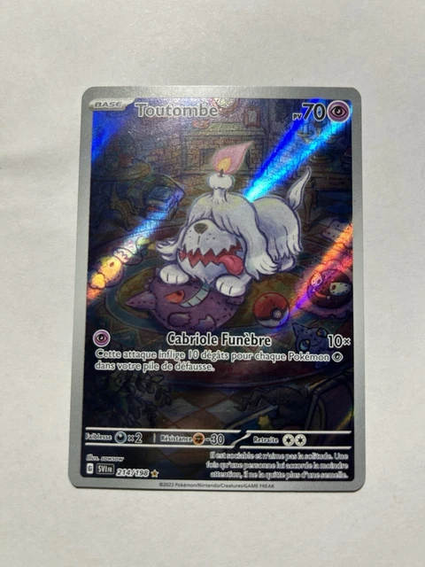 Toutombe 214/198 Alternative Pokémon Gallery Secrète - Ultraboost X Écarlate Et Violet 01 - Coffret 10 Cartes Françaises