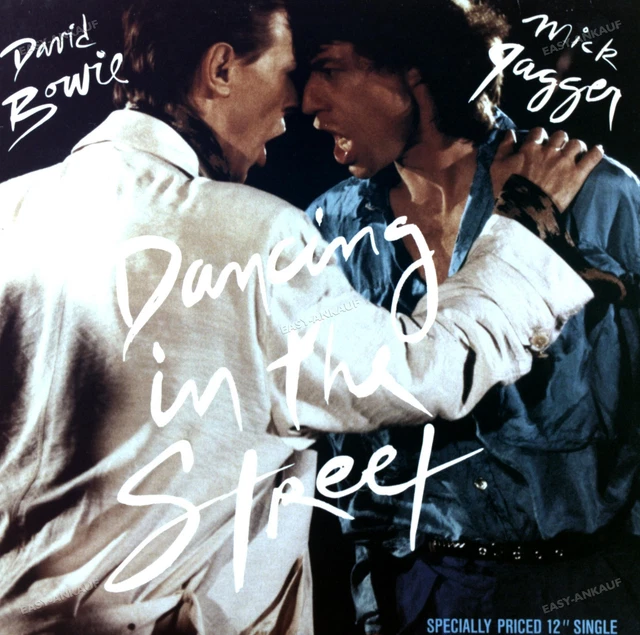 DAVID BOWIE AND Mick Jagger Dancing In The Street Maxi VG VG david-bowie-and-mick-jagger-dancing-in-the-street-maxi-vg-vg