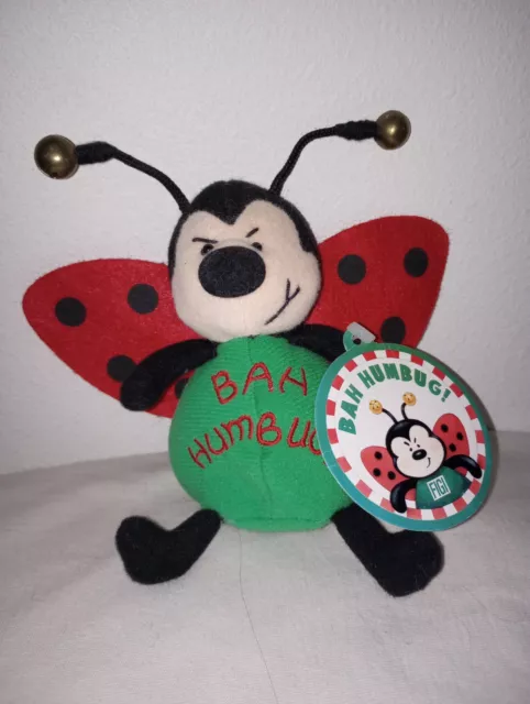 Bah Humbug Beanie 6" Plush With Original Tags Great Pre-owned Condition 1999
