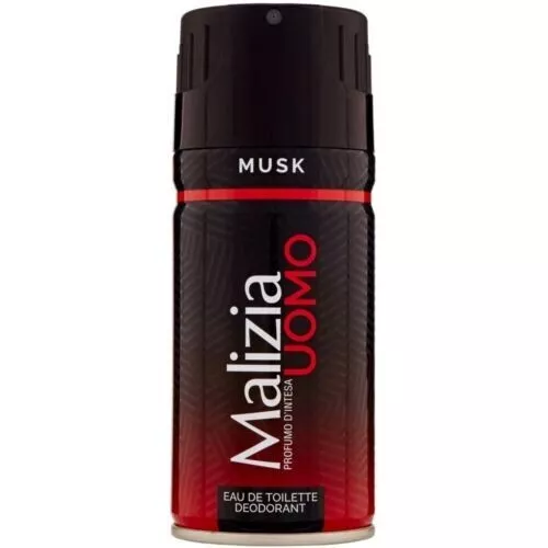 MALIZIA DEO SPRAY PER UOMO MUSK deodorante corpo