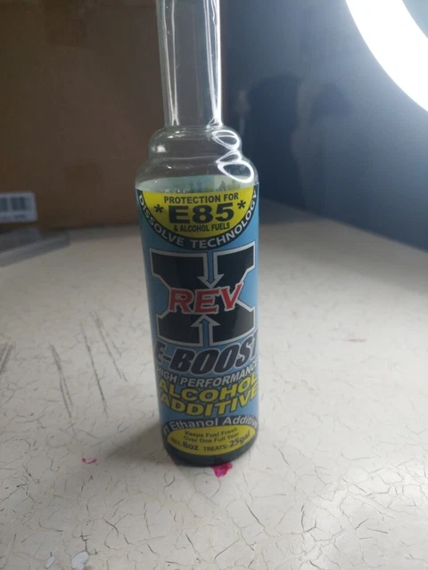 REV X E-Boost E85, Alcohol, Methanol, Racing Gas Treatment - 6.5  fl. oz.