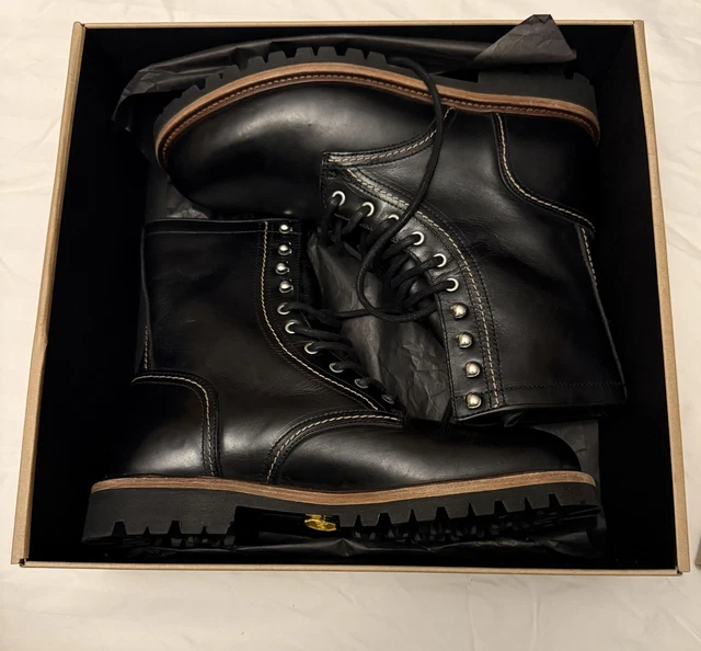 Belstaff “Lancaster” boot in black suede. Size 44 BELSTAFF STORM BOOTS Size 10 Rare Limited Edition £182.70  main image 4