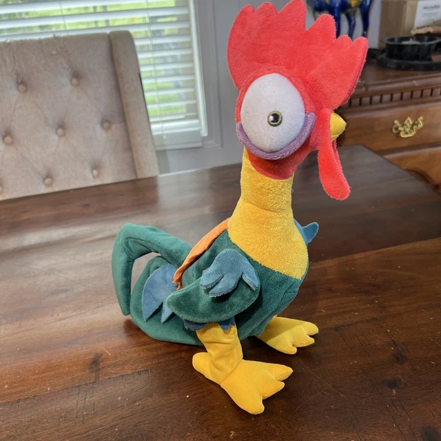 DISNEY MOANA TALKING Hei Hei Rooster Chicken 13” w Motion! Works