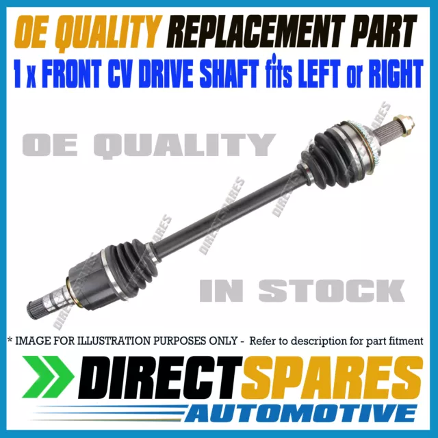 1 Brand New Front CV Joint Drive Shaft for Subaru Outback 9/03-08/09 incl BP