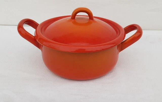 SITRAM Cocotte TRADIFONTE - 712957 - 4L Fonte émaillée ovale blanc et bleu - Tou