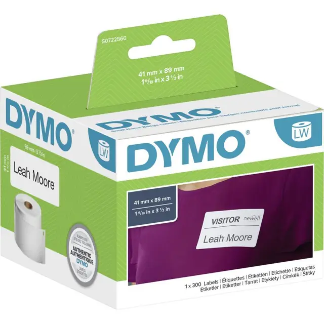 DYMO S0722540 Rouleau dymo 1000 etiquettes 57x32 mm pour labelwriter