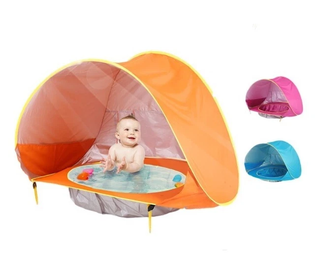 Baby Portable Beach Tent UV Protection Sun Shelter Kids Outdoor Play Pool Pop Up
