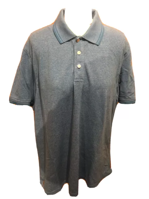 Mens Maine New England Tailored Fit Pique Polo Shirt U.K. XL. 46-48” Chest T3487