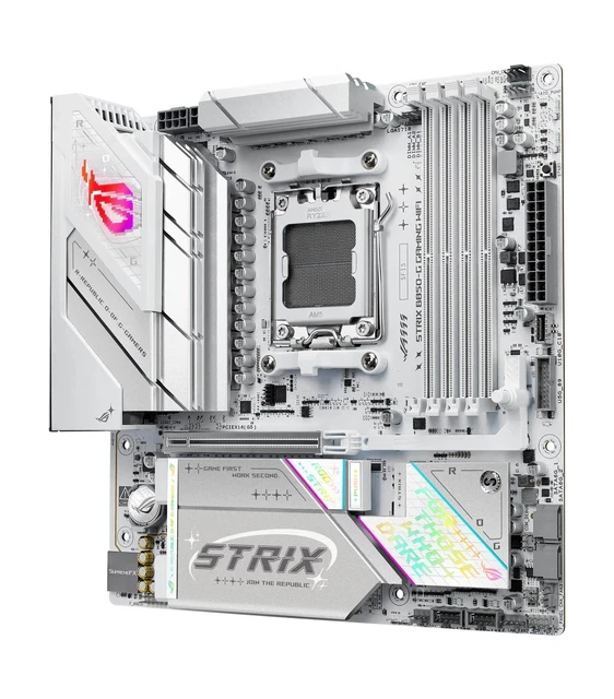 ⚪ ASUS ROG Strix B850-G | White | WiFi | AM5 DDR5 Motherboard ⚪ £139.99 ...