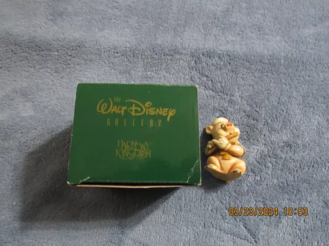 Disney Store Walt Disney Gallery Harmony Kingdom Fifer Pig LE 5000