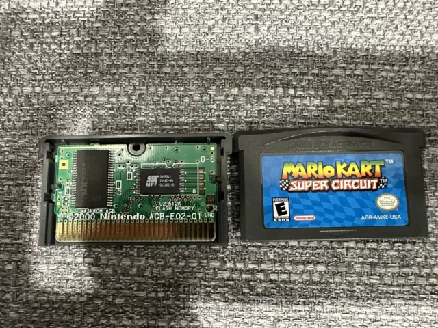 Mario Kart: Super Circuit (Game Boy Advance, 2001) Authentic, Tested