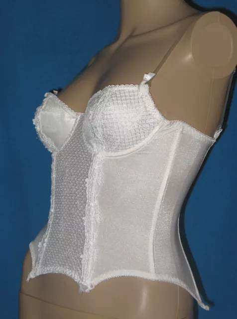 *VINTAGE* corsetto DELIZIOSO corsetto/corsetto per strapse taglia 70 CupB*NUOVO (1104
