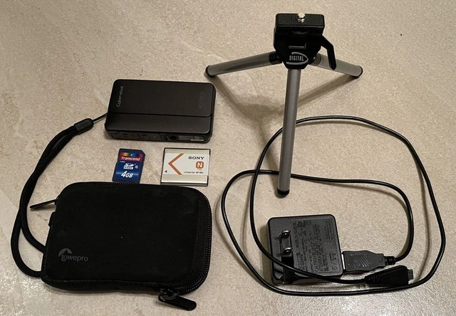 Sony Cyber-shot DSC-TX10 Waterproof Digital Camera 16.2MP Excellent Cond., Black 3