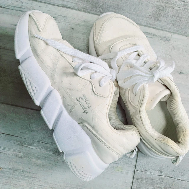 MISS SIXTY TRAINERS white size 4 7.50 PicClick UK