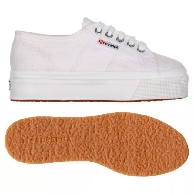 Superga zeppa alta sale