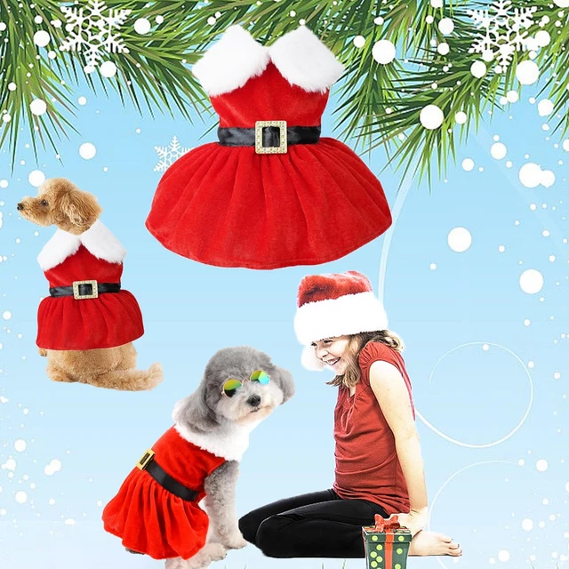 Vestiti Natale Gatto Cane, Natale Animale Domestico Costume, Adatto per Animali
