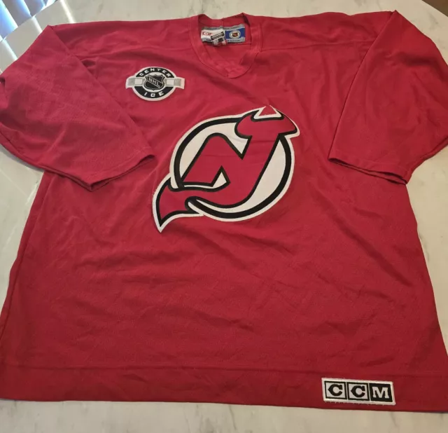 NHL Center Ice New Jersey Devils Jersey/ Size XL