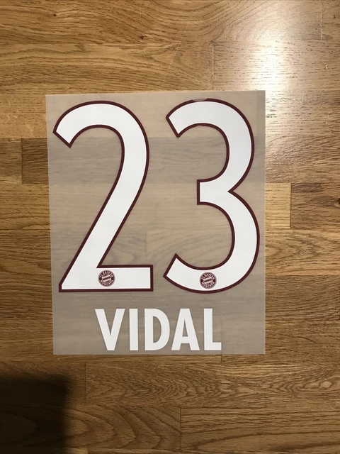 FC Bayern München Aufdruck 23 Vidal Für Kinder Trikots