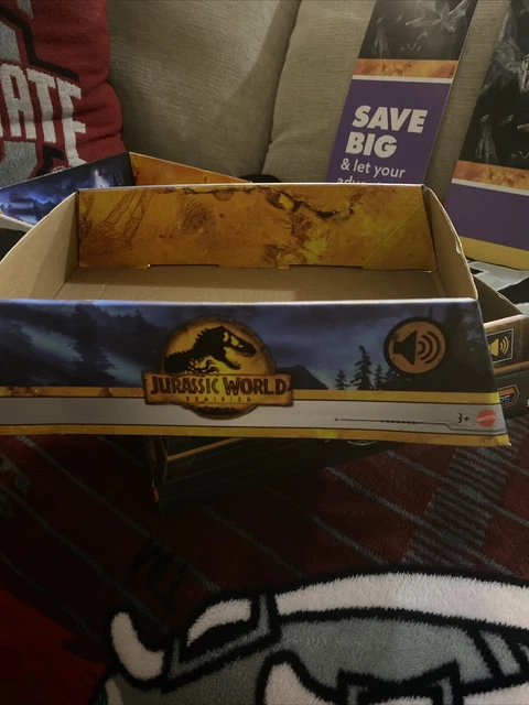 NEW 2022 Jurassic World Dominion THERIZINOSAURUS Stuffed Plush Dinosaur With Box