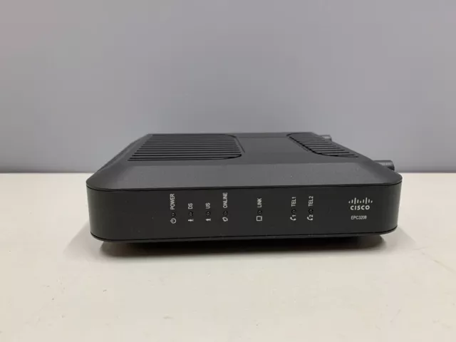 PVP: £ 400 Módem Cisco EPC3208 Nuevo conmutador Ethernet de caja abierta...