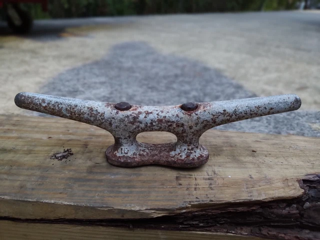 Cleat Cast Iron Boat Dockb8 inch Decor Rustic Finish