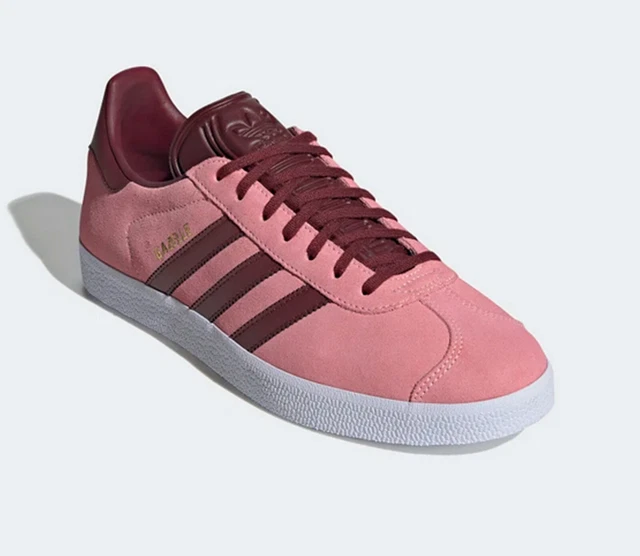 Scarpe Da Ginnastica Adidas Originals Og Gazelle In Pelle Scamosciata Rosa Uk 8,9,10 Nuove In Scatola Ultime 3 5
