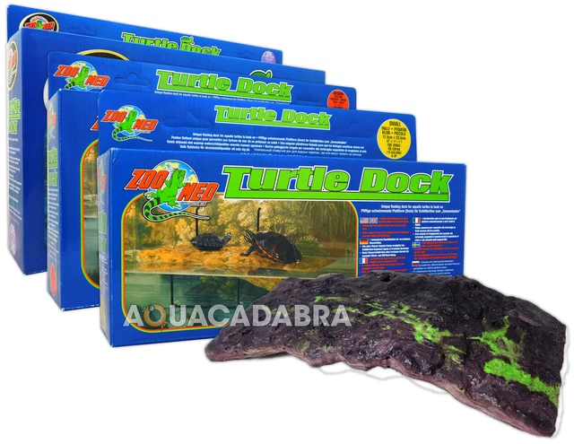 Zoo Med Floating Turtle Dock Small, Medium, Large & Suckers Zoomed Terrapins