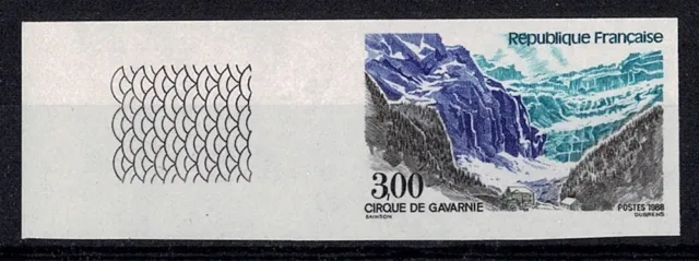 Frankreich Stamp Briefmarke Yvert N° 2547 " Zirkus Gavarnie 3F Nicht Lace Neu Xx