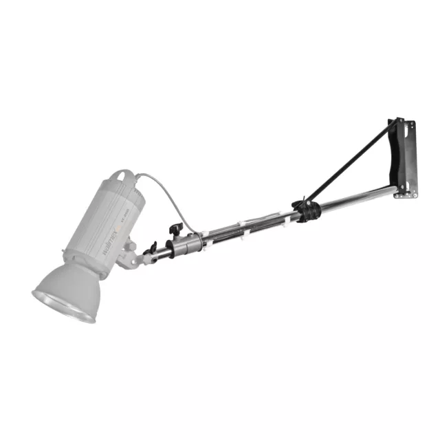 walimex pro Wand-Lampenstativ, belastbar bis ca. 4kg