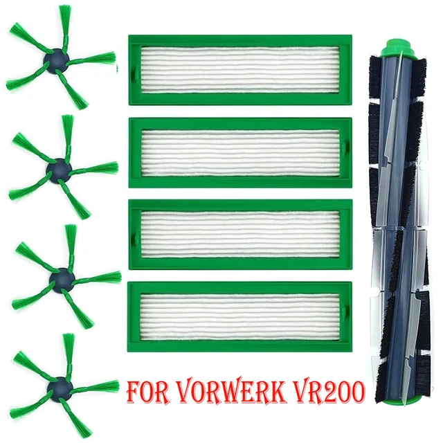 Spazzole Laterali Di Ricambio Per Vorwerk VR200 E VR300 - Set 2 Pezzi Hannets Alta Qualità - Foto 9